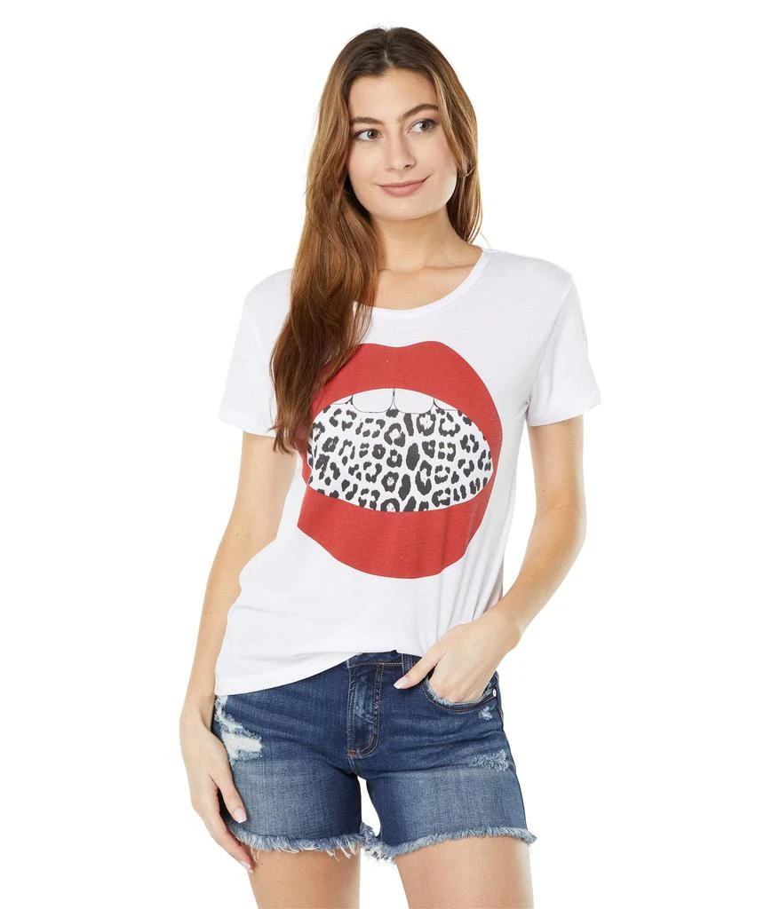 商品Chaser|"Animal Lips" Recycled Vintage Jersey Everybody Tee,价格¥373,第1张图片