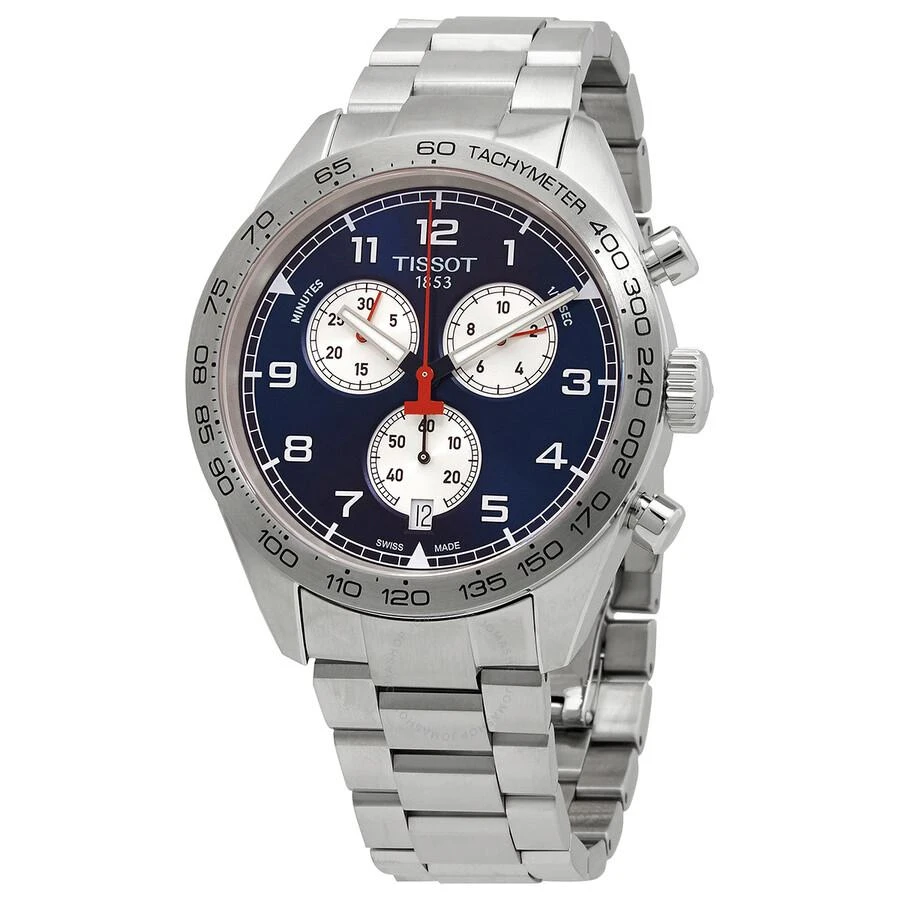 商品Tissot|T-Sport Chronograph Quartz Blue Dial Men's Watch T131.617.11.042.00,价格¥1852,第1张图片