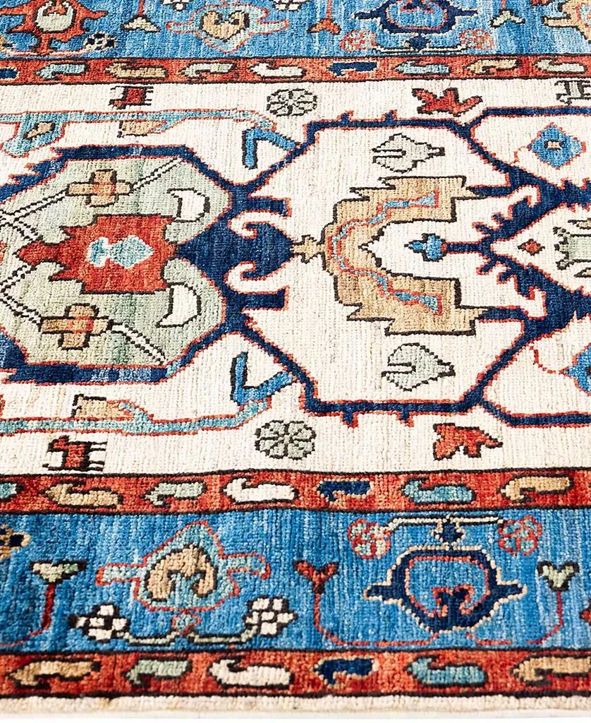 商品ADORN HAND WOVEN RUGS|Serapi M1999 2'10"x8'2" Runner Area Rug,价格¥8783,第2张图片详细描述