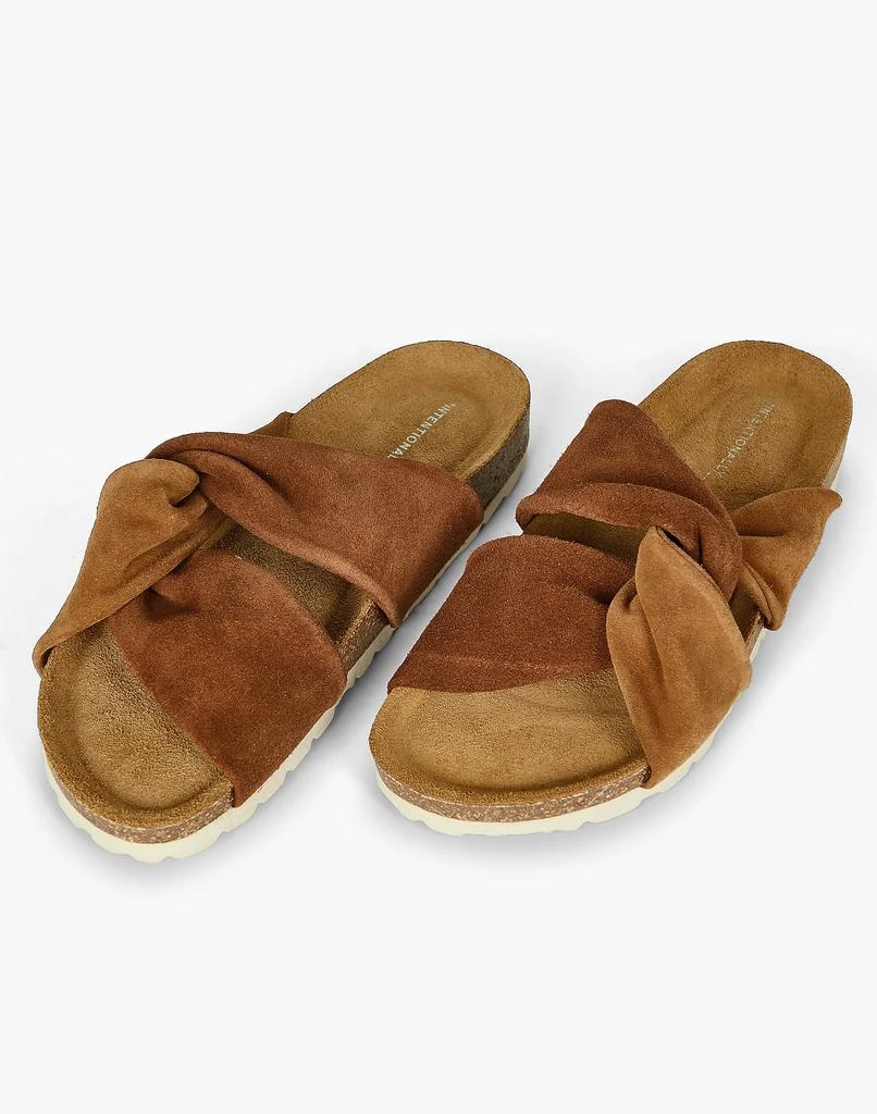 商品Madewell|Intentionally Blank Suede Jordana Slide Sandals,价格¥943,第4张图片详细描述