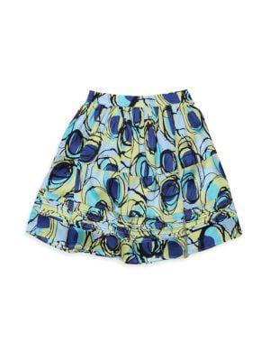 商品Marni|Little Girl's & Girl's Abstract Print Skirt,价格¥539,第4张图片详细描述