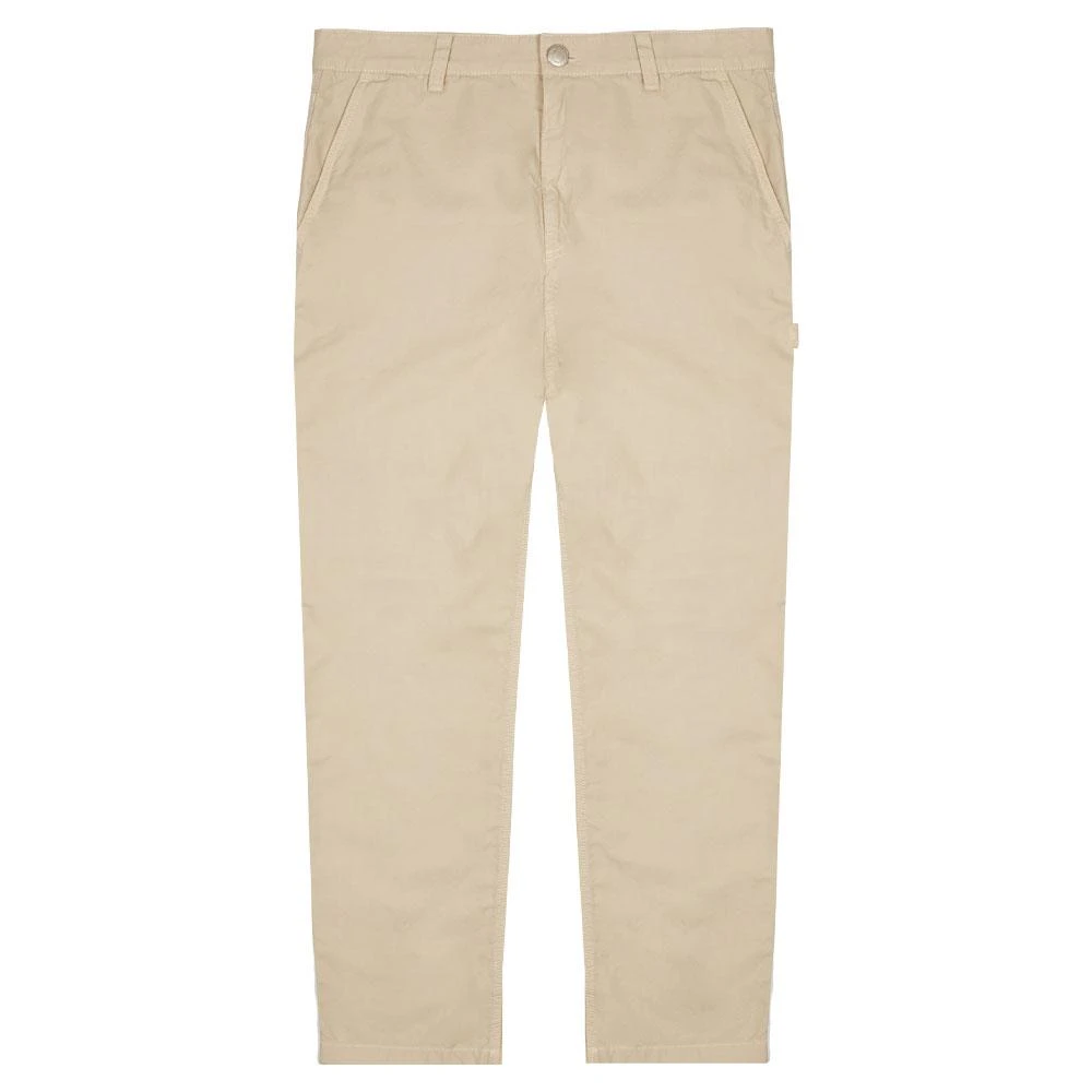 商品AMI|Ami Paris Worker Fit Trousers - Beige,价格¥858,第1张图片