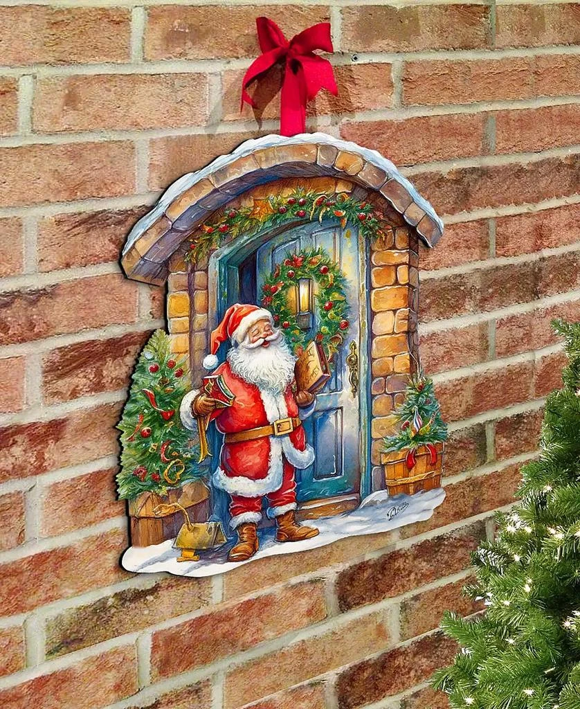 商品Designocracy|Joyful Moments at the Christmas Wooden Door Decor Wall Decor G. DeBrekht,价格¥434,第5张图片详细描述