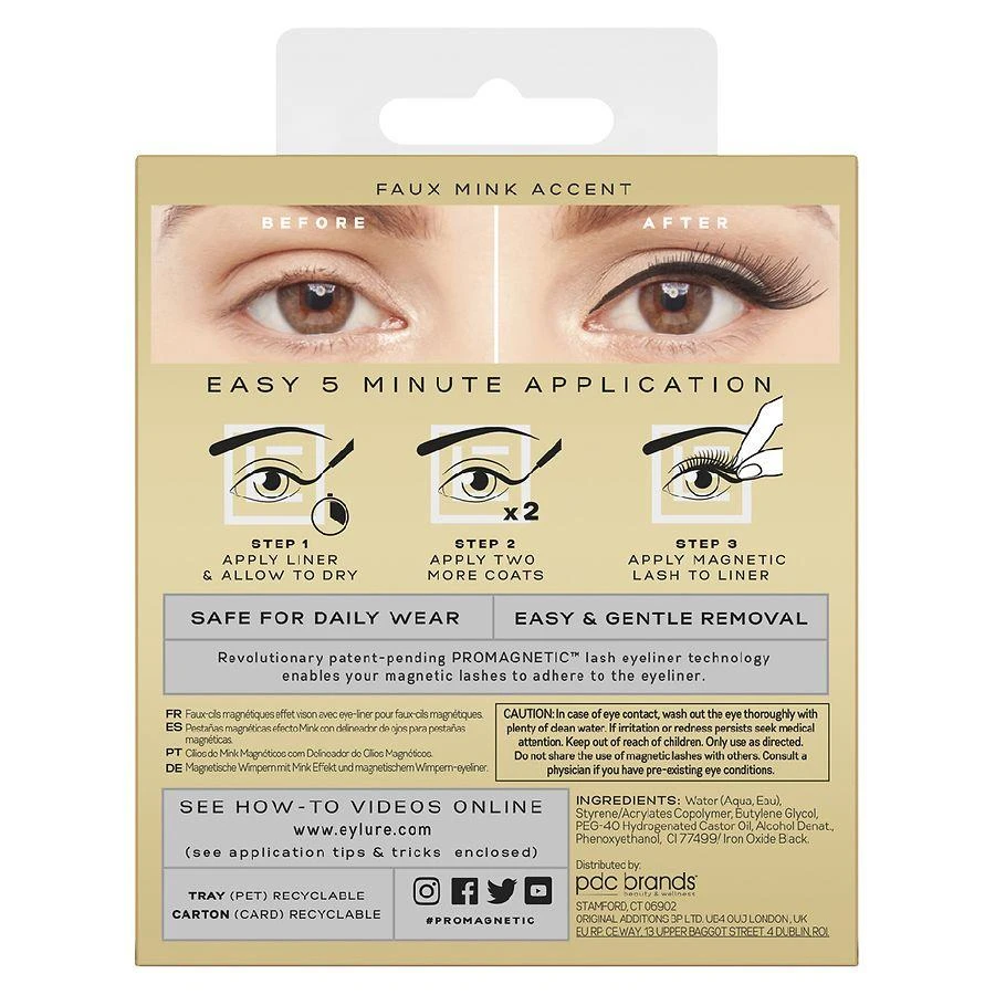 商品Eylure ProMagnetic|Faux Mink Accent,价格¥141,第2张图片详细描述