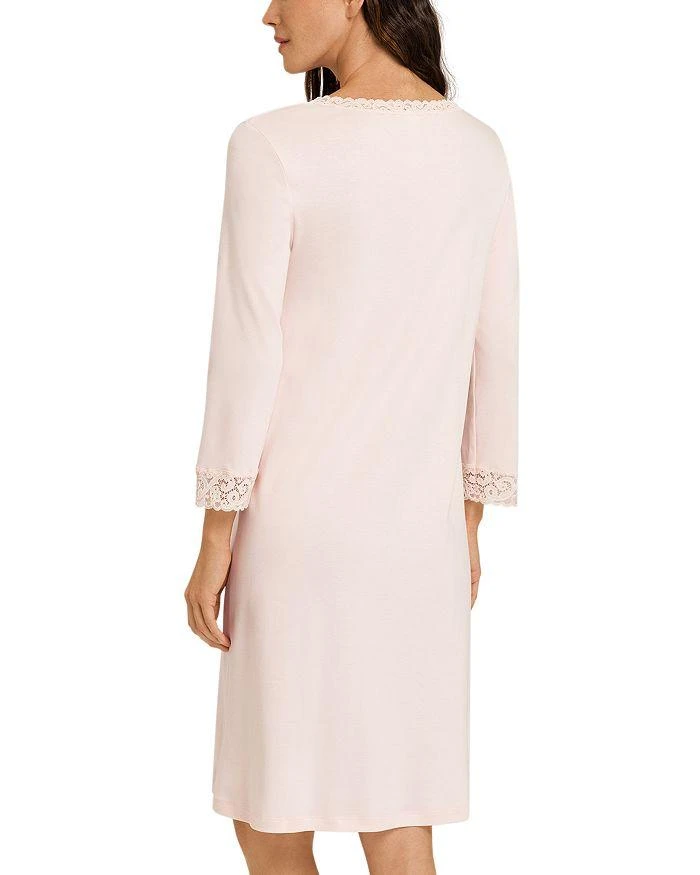 商品Hanro|Moments Cotton Lace trim Nightgown,价格¥1156,第3张图片详细描述