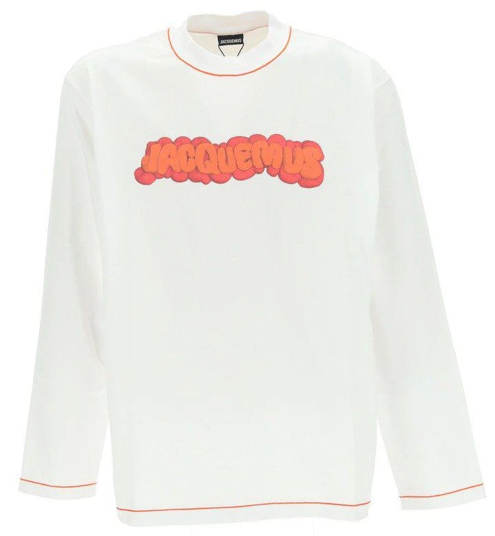 商品Jacquemus|Jacquemus Logo Printed Crewneck Long-Sleeve T-Shirt,价格¥1085,第1张图片