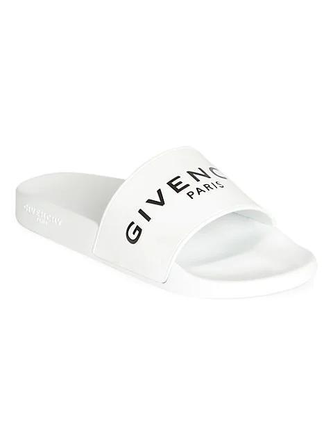 商品Givenchy|Logo Pool Slides,价格¥2183,第1张图片