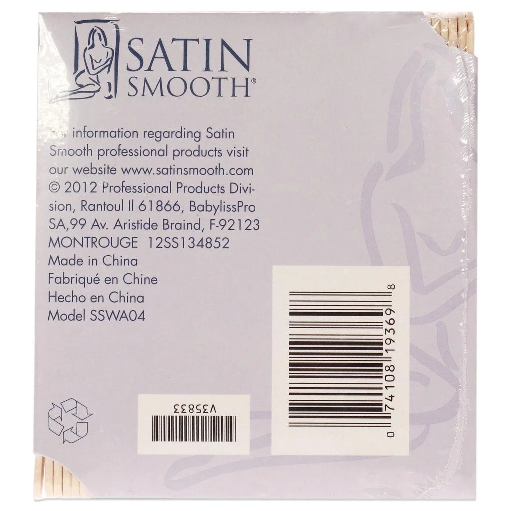 商品Satin Smooth|Small Applicators by  for Women - 100 Pc Sticks,价格¥115,第2张图片详细描述