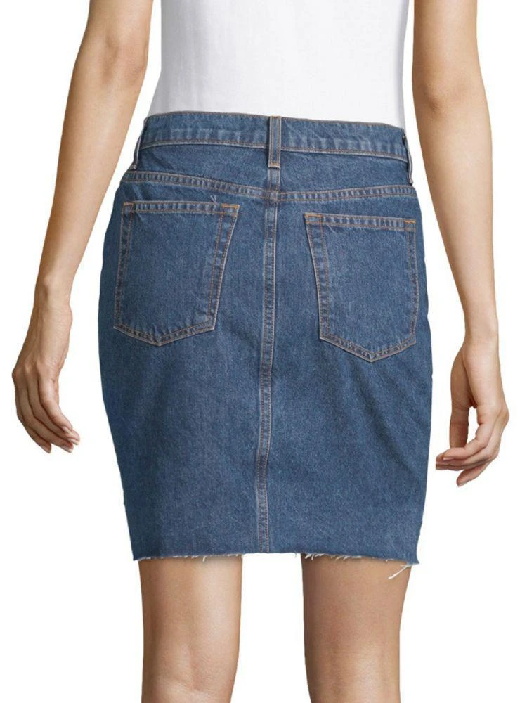 商品DTLA|Step-Hem Denim Skirt,价格¥119,第2张图片详细描述