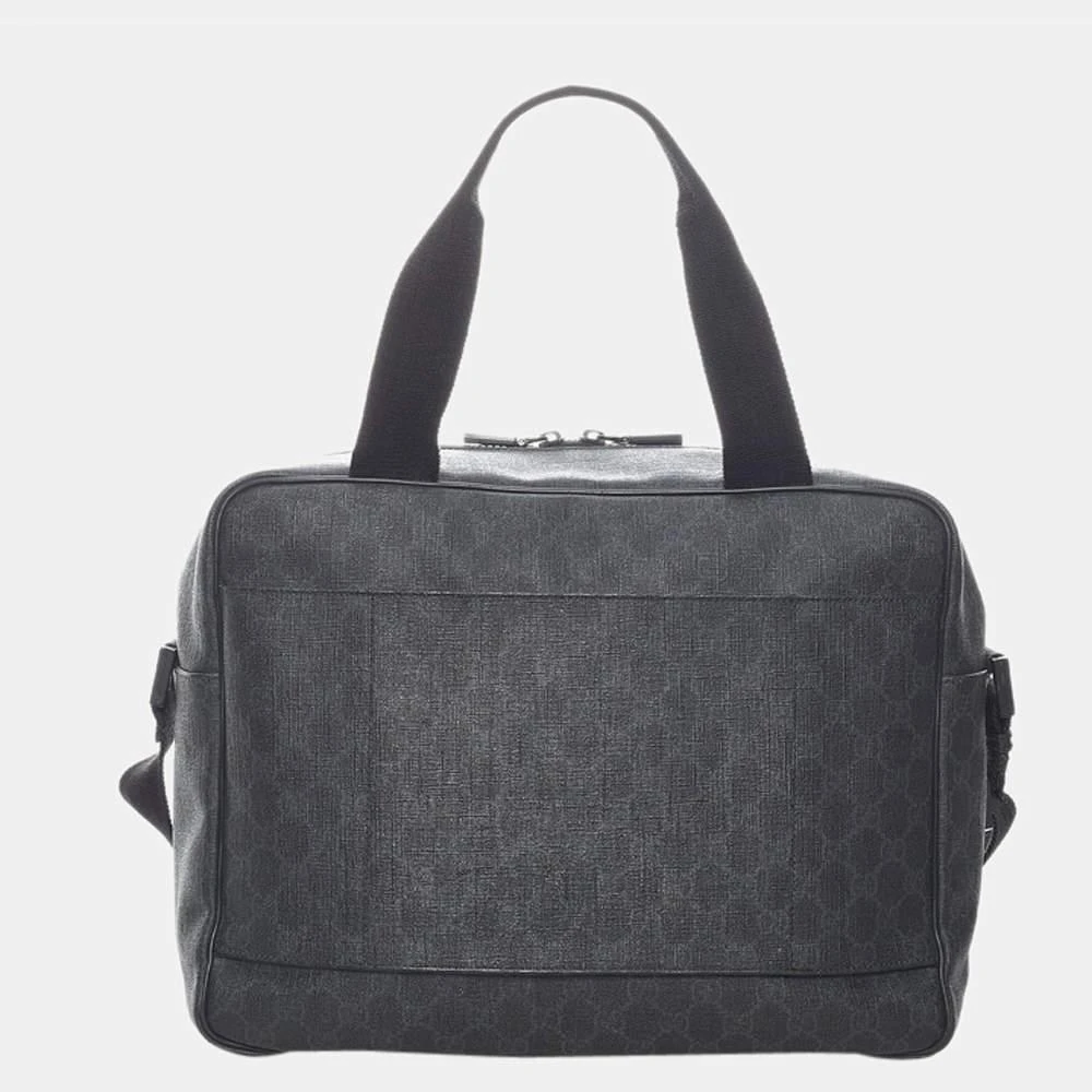 商品[二手商品] Gucci|Gucci Black GG Supreme Duffle Bag,价格¥5244,第3张图片详细描述