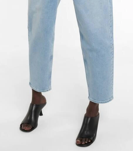 商品AG Jeans|Balloon高腰直筒牛仔裤,价格¥1283,第5张图片详细描述
