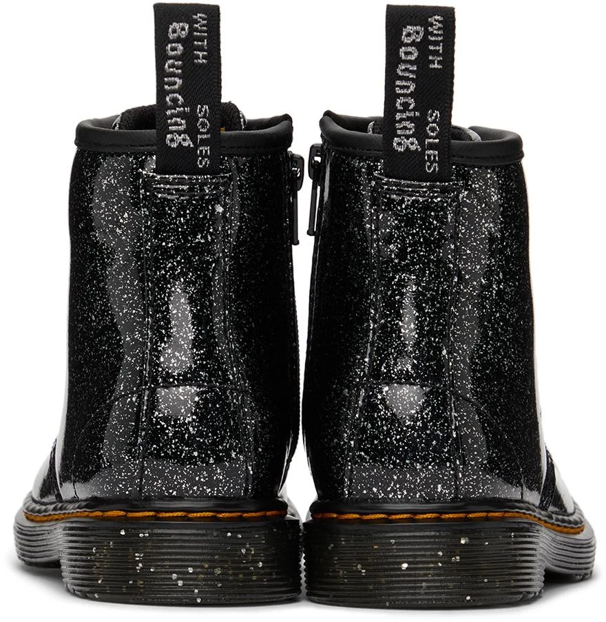 商品Dr. Martens|Kids Black Glitter 1460 Little Kids Boots,价格¥439,第2张图片详细描述