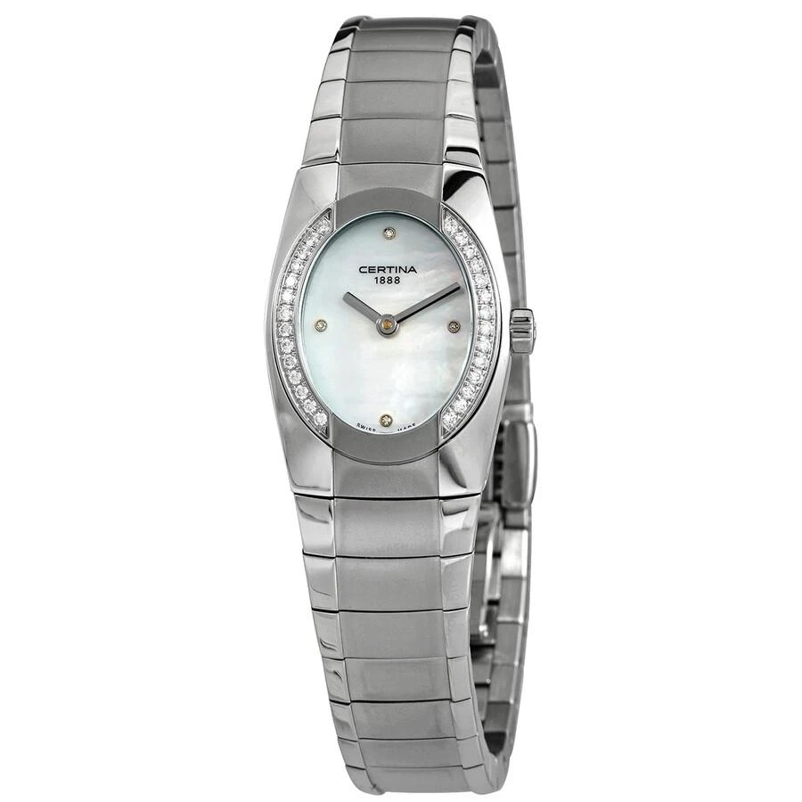 商品Certina|DS Spel Mini Quartz Diamond  Dial Ladies Watch C322.7154.48.91,价格¥2671,第1张图片