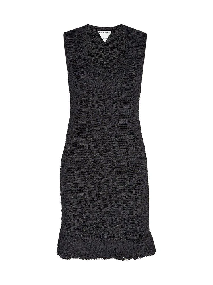 商品Bottega Veneta|Bottega Veneta Fringed Knitted Dress,价格¥7610,第1张图片