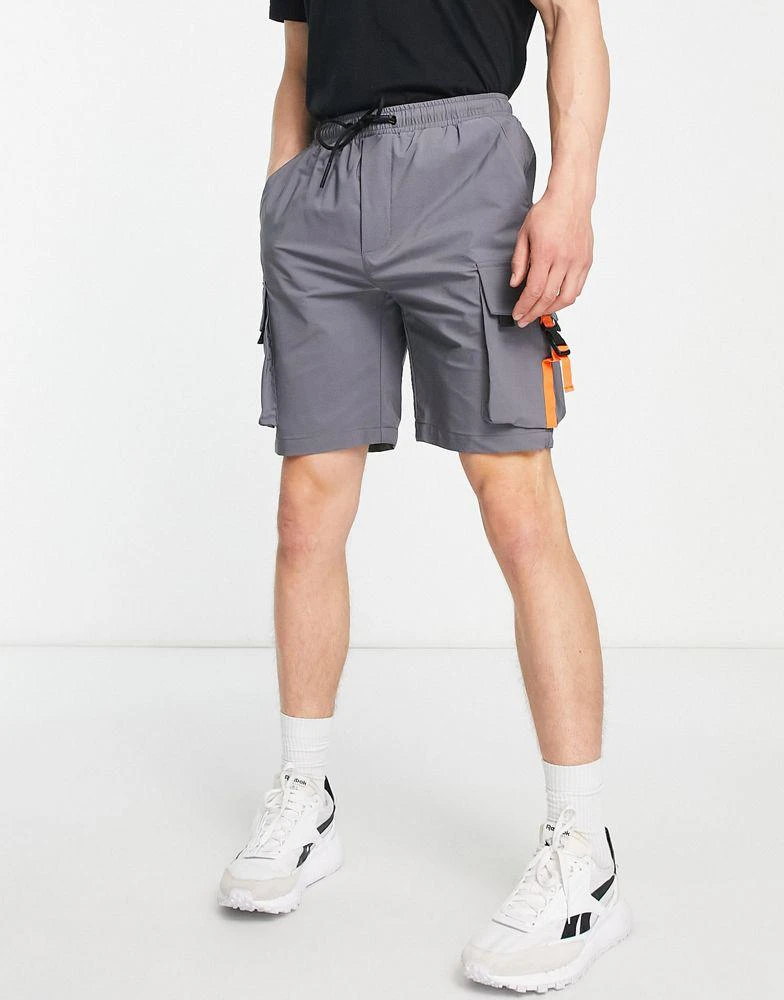 商品American Stitch|American Stitch shorts in grey,价格¥280,第1张图片