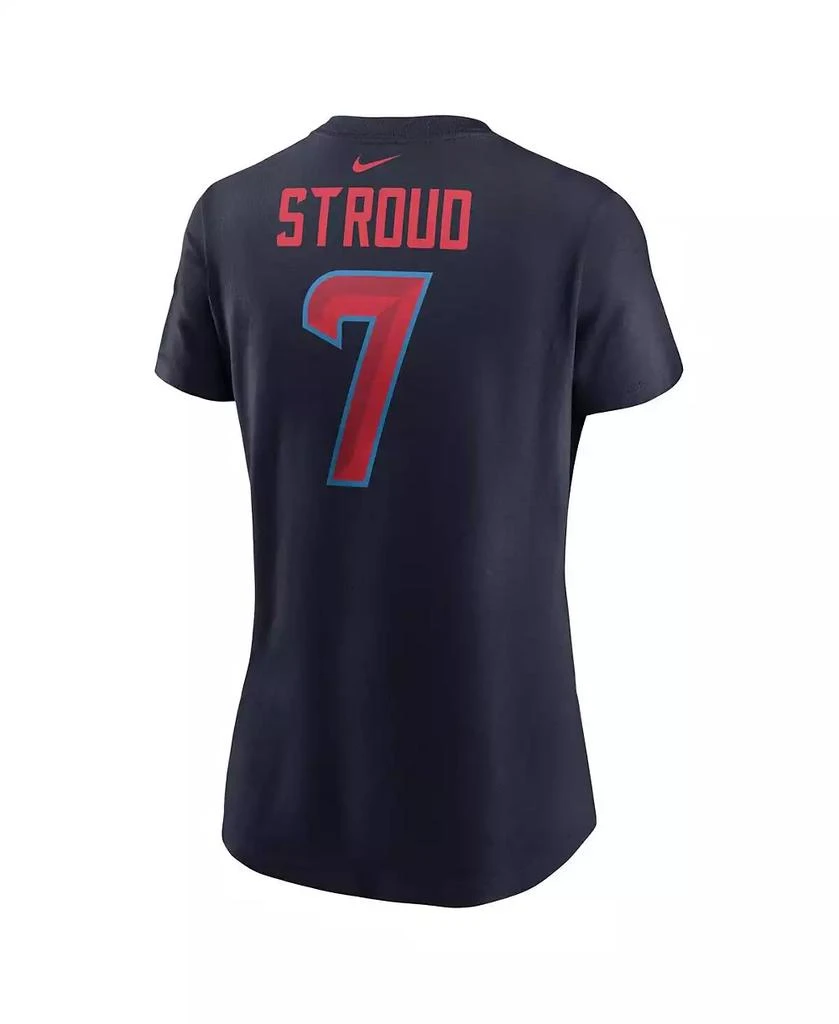 商品NIKE|Women's C.J. Stroud Navy Houston Texans Player Name Number T-Shirt,价格¥300,第2张图片详细描述