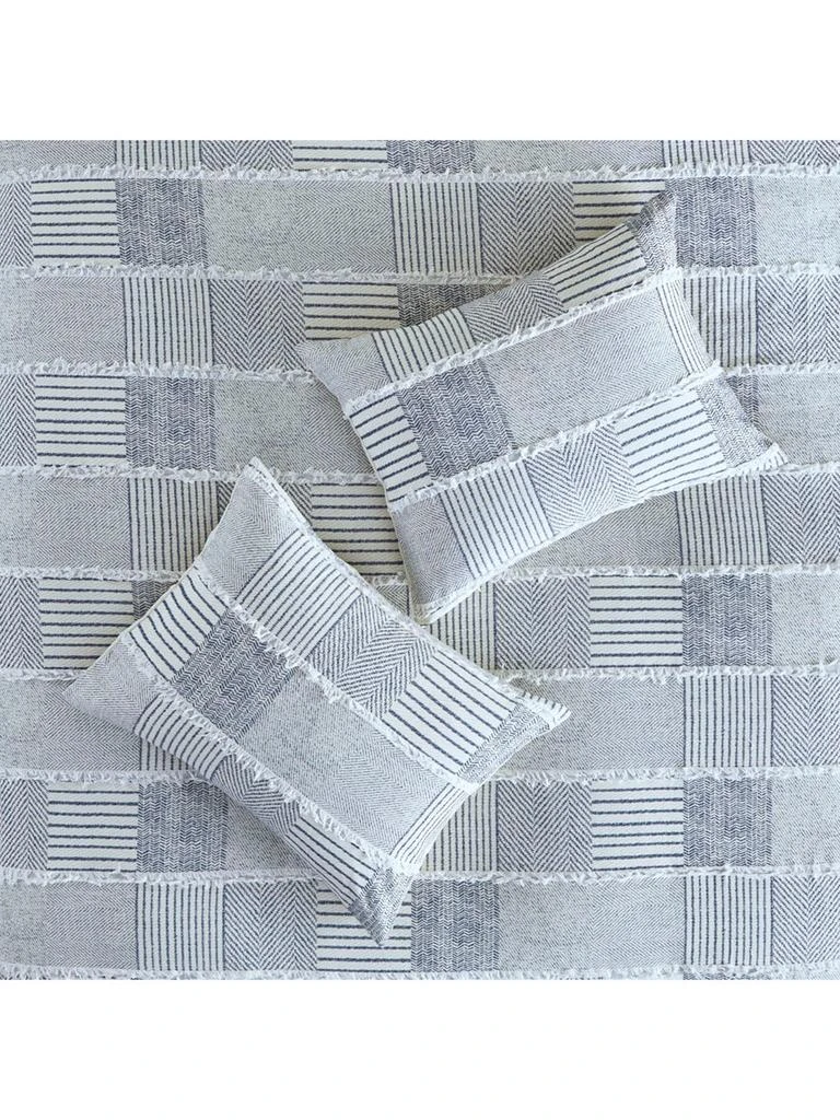 商品Madison Park|Schafer Clipped Jacquard Duvet Set,价格¥944,第4张图片详细描述