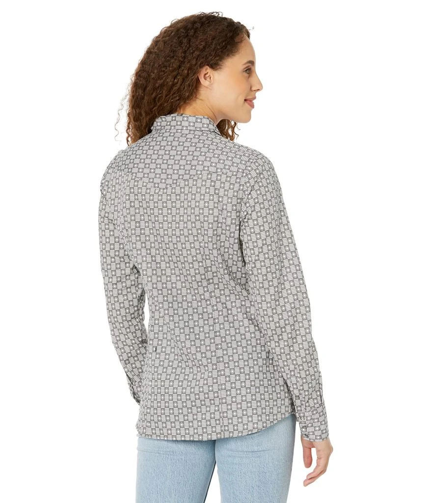 商品Roper|Grey Checked Diamonds Print Western Blouse w/ Snaps,价格¥212,第2张图片详细描述