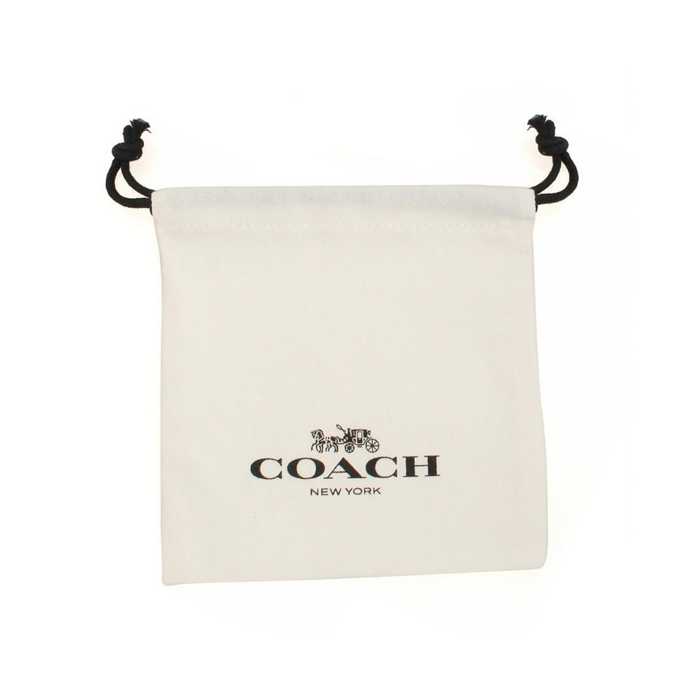 商品Coach|Signature Tag Pendant Necklace,价格¥680,第5张图片详细描述