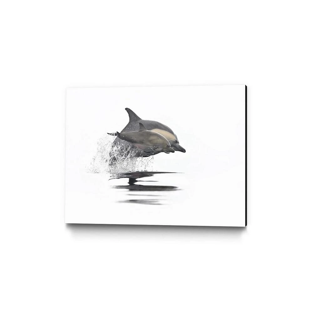商品Giant Art|24" x 18" Mother and Daughter in Sync Museum Mounted Canvas Print,价格¥879,第1张图片