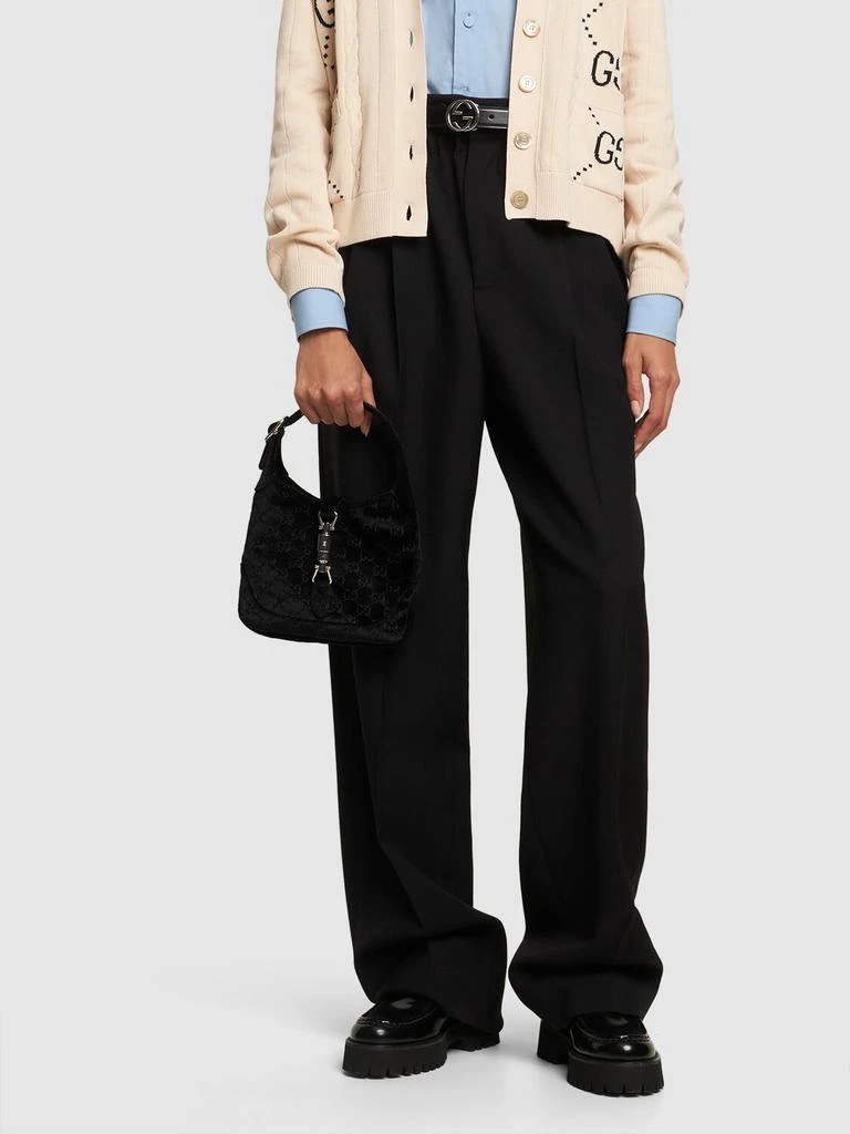 商品Gucci|Small Jackie 1961 Velvet Shoulder Bag,价格¥26014,第1张图片
