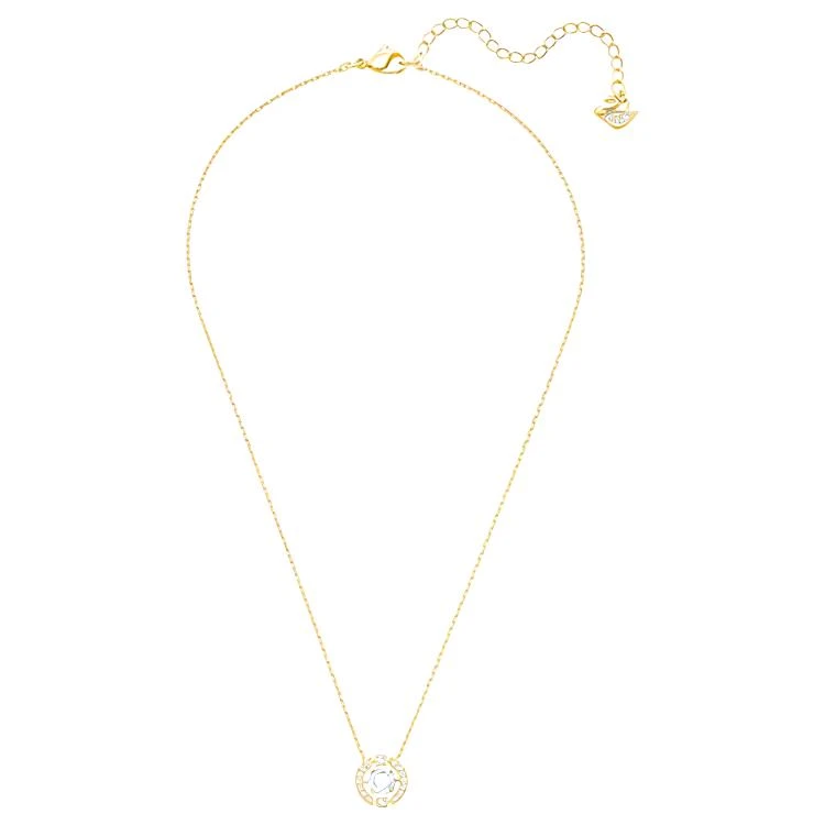 商品[国内直发] Swarovski|施华洛世奇 跳动的心 水晶 项链 女款 白色＆镀金色链,价格¥1821,第9张图片详细描述
