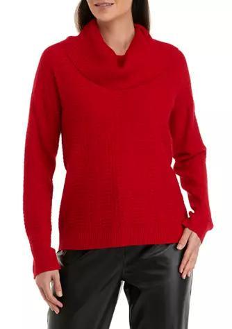 商品Calvin Klein|Women's Gifting Cowl Pullover Sweater,价格¥655,第1张图片
