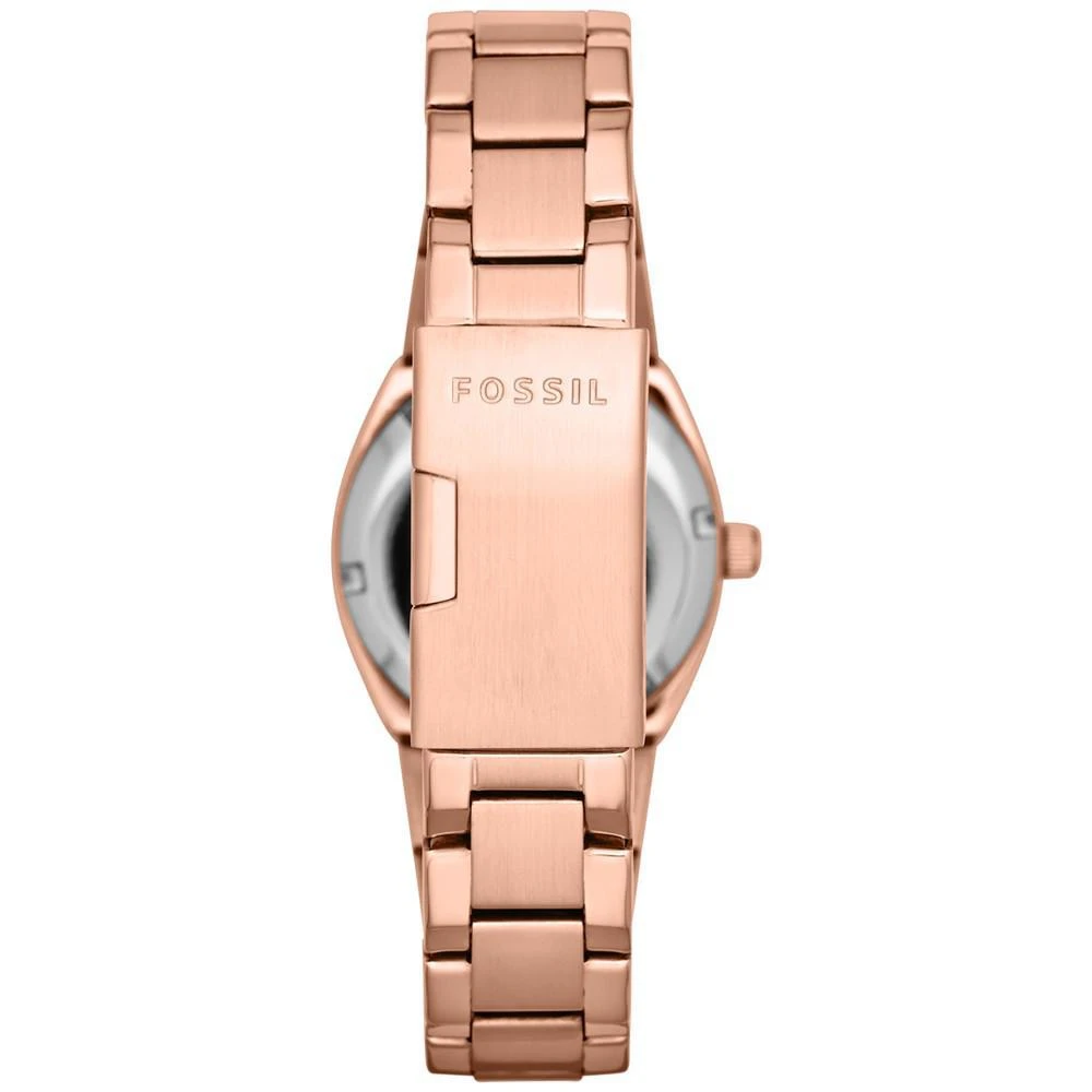 商品Fossil|Women's Serena Rose Gold-Tone Stainless Steel Bracelet Watch 28mm AM4508,价格¥701,第3张图片详细描述