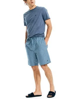 商品Nautica|Windowpane Sleep Shorts,价格¥171,第4张图片详细描述