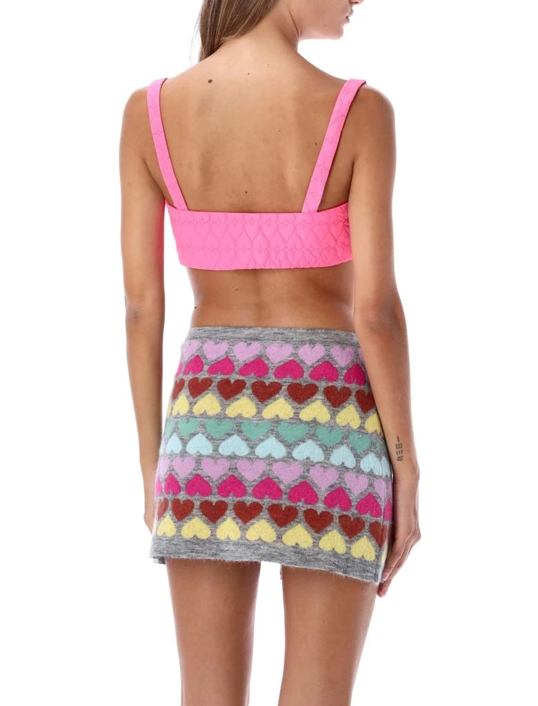 商品Marco Rambaldi|Marco Rambaldi Quilted Hearts Bra Top,价格¥1310,第3张图片详细描述