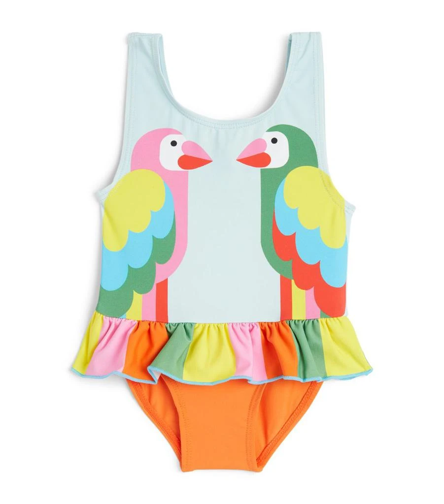 商品Stella McCartney|Twin Parrot Swimsuit (6-36 Months),价格¥439,第1张图片