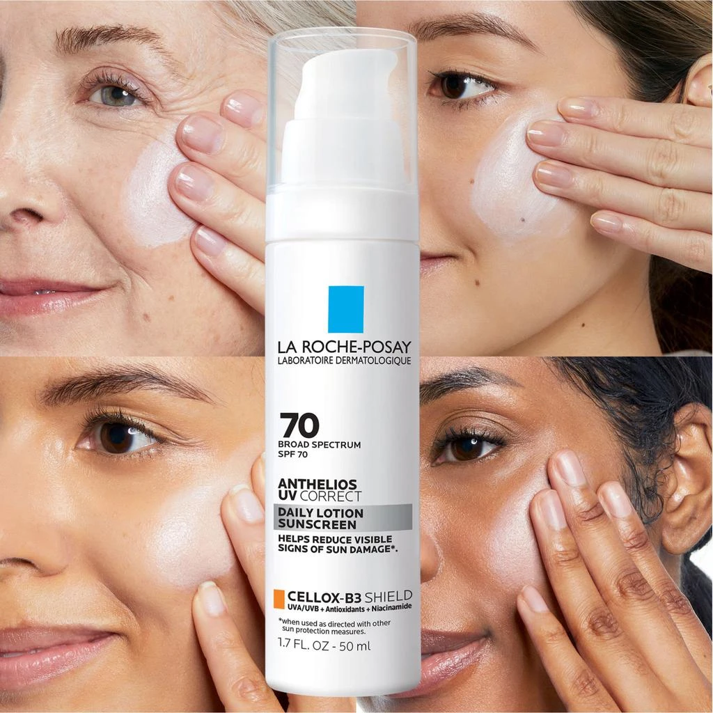 商品La Roche Posay|Anthelios UV Correct Daily Face Sunscreen With Niacinamide SPF 70,价格¥277,第3张图片详细描述
