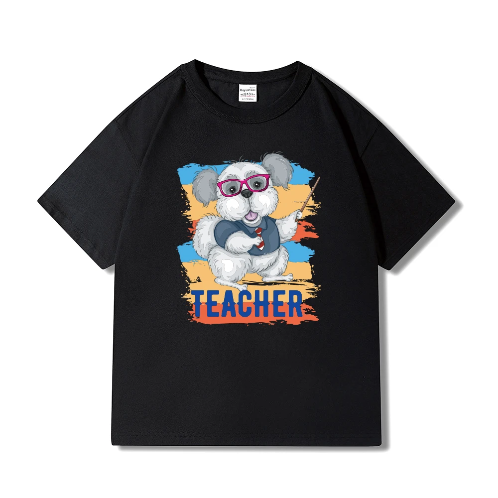 商品[国内直发] EUHERTZ|C-158 小众设计高级感印花重磅纯棉t恤女短袖宽松美式高街嘻哈复古百搭,价格¥70,第1张图片