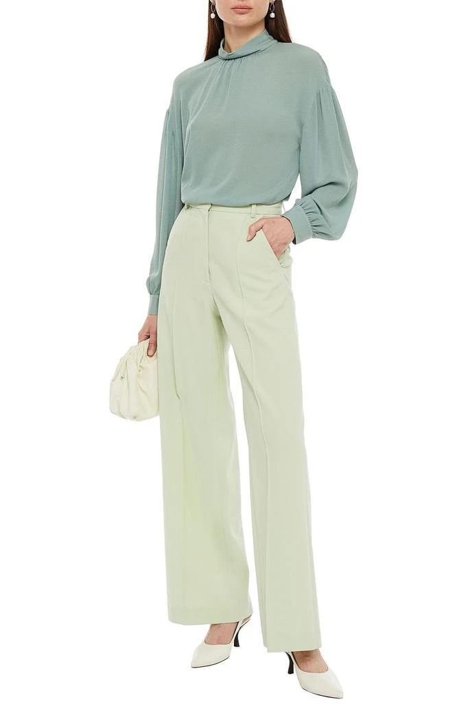 商品Vince|Gathered silk crepe de chine blouse,价格¥1353,第4张图片详细描述