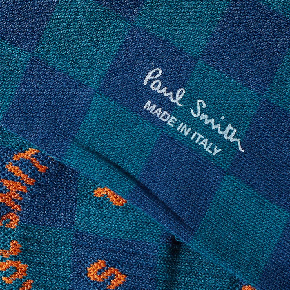 商品Paul Smith|Paul Smith Happy Block Sock,价格¥152,第2张图片详细描述