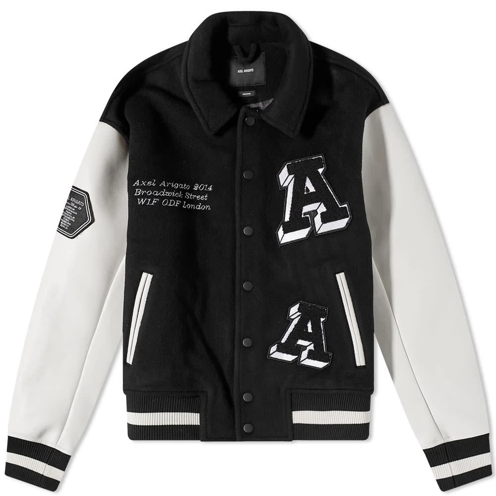 商品Axel Arigato|Axel Arigato Illusion Varsity Jacket,价格¥3058,第1张图片