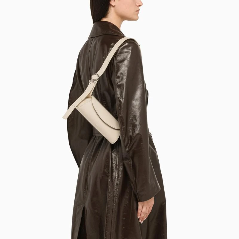 商品Jil Sander|Mini milk-coloured leather bag,价格¥7740,第2张图片详细描述