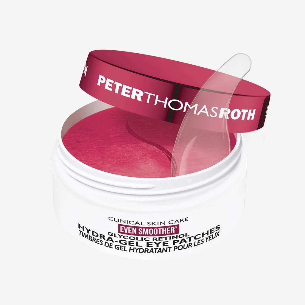 商品Peter Thomas Roth|Even Smoother Glycolic Retinol Hydra-Gel Eye Patches|30 pairs / 60 patches,价格¥494,第1张图片