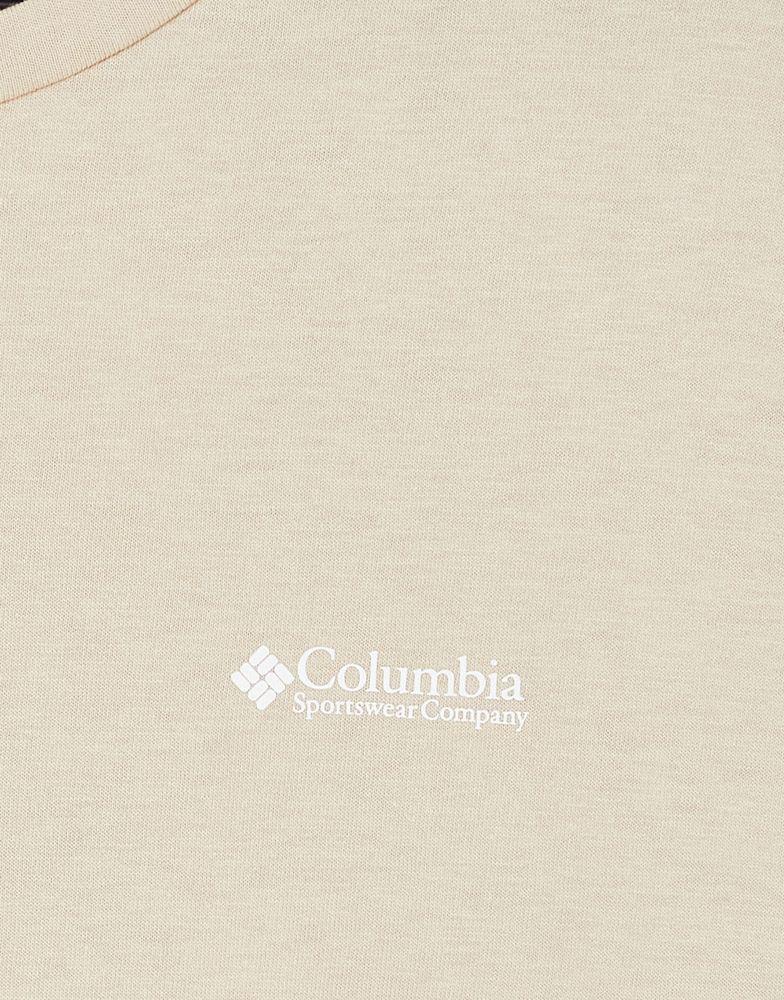 Columbia Path Lake back print t-shirt in khaki Exclusive at ASOS商品第4张图片规格展示
