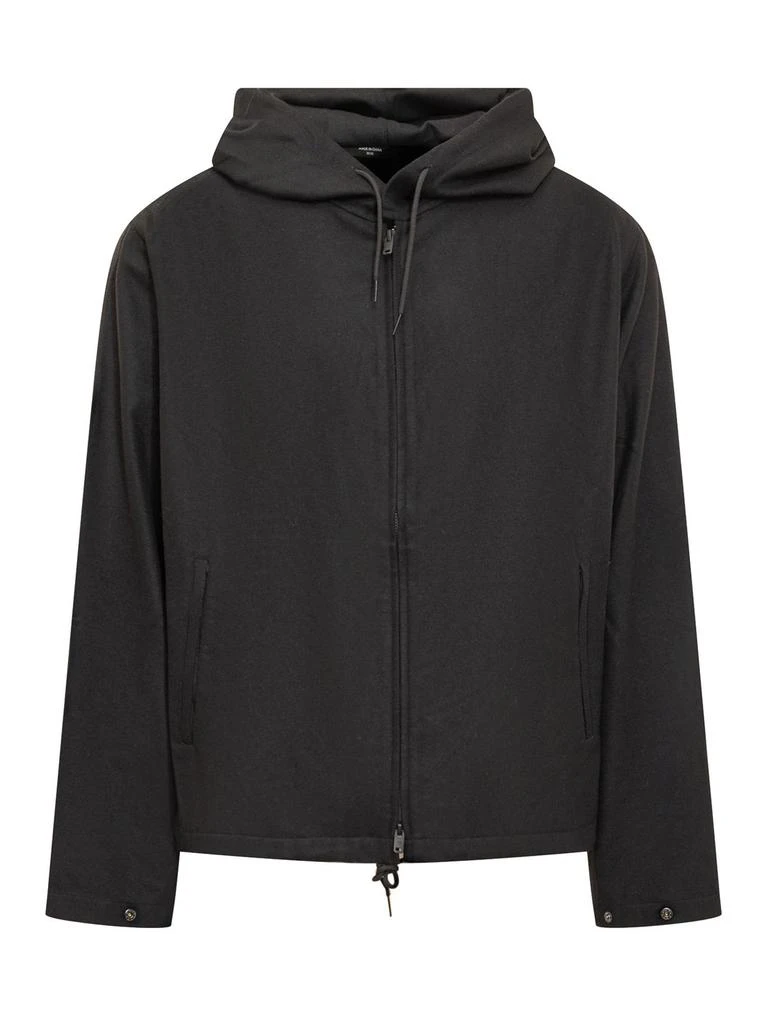 商品Y-3|Y-3 Zip-Up Drawstring Hoodie,价格¥1065,第1张图片