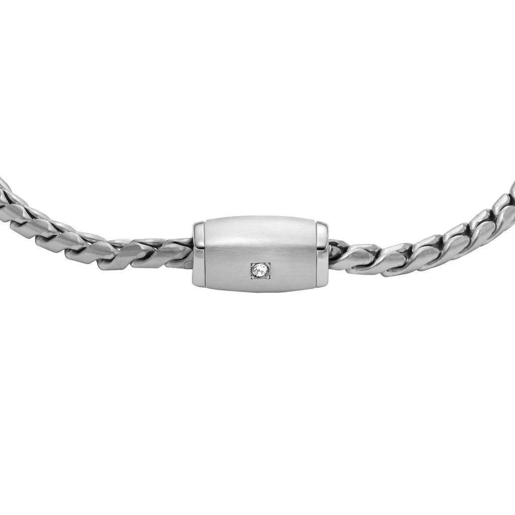 商品Fossil|Fossil Men's Fathers Day Stainless Steel Chain Bracelet,价格¥161,第2张图片详细描述