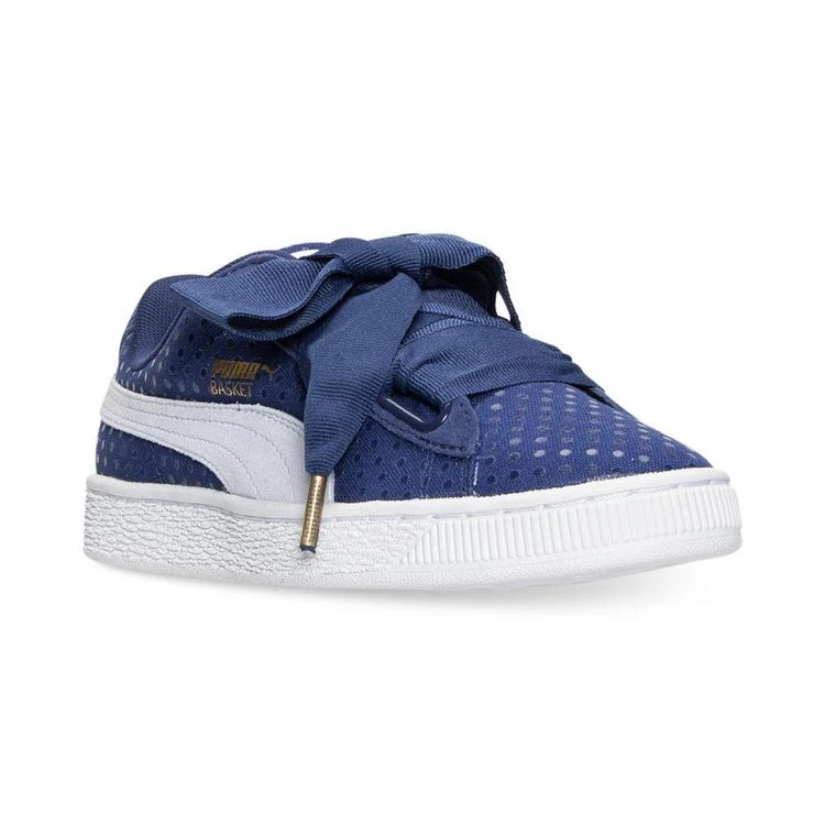 商品Puma|女子篮心 Basket Heart Denim 牛仔休闲运动鞋,价格¥223,第1张图片