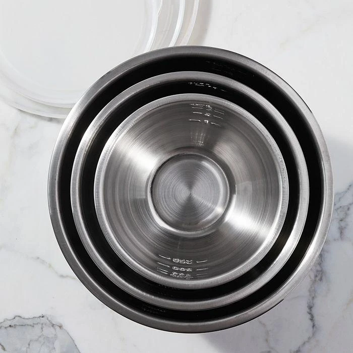 商品Tovolo|Stainless Steel Mixing Bowls, Set of 3,价格¥269,第2张图片详细描述