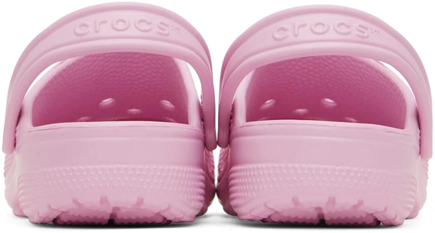 商品Crocs|Pink Classic Clogs,价格¥164,第2张图片详细描述