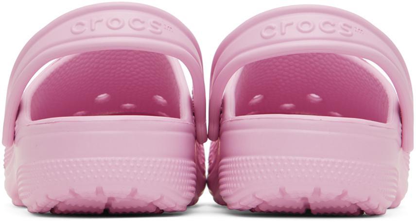 商品Crocs|Pink Classic Clogs,价格¥209,第4张图片详细描述