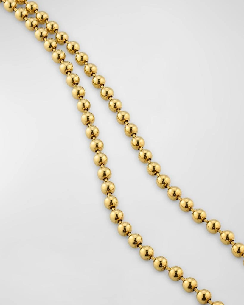 商品Sorellina|18K Yellow Gold 2.5mm Ball Chain, 20"L,价格¥17372,第3张图片详细描述