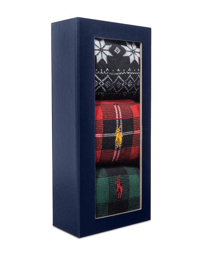商品Ralph Lauren|3-Pk. Nordic Socks Gift Box,价格¥310,第4张图片详细描述