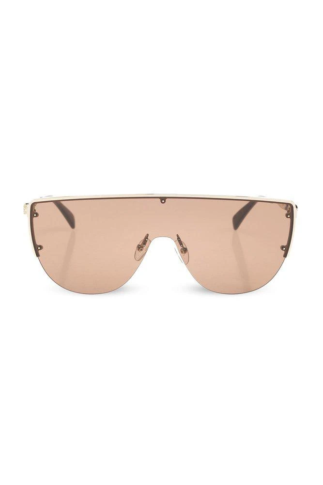 商品Alexander McQueen|Alexander McQueen Skull Detailed Sunglasses,价格¥2767,第1张图片