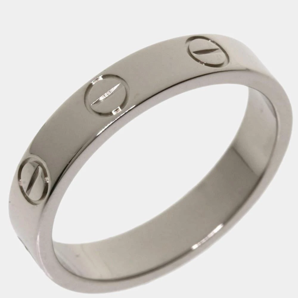 商品[二手商品] Cartier|Cartier Love 18K White Gold Ring EU 50,价格¥5398,第1张图片