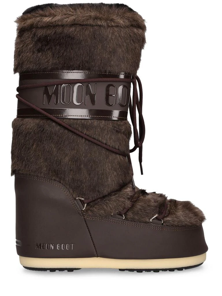 商品Moon Boot|Tall Icon Faux Fur Moon Boots,价格¥2389,第1张图片